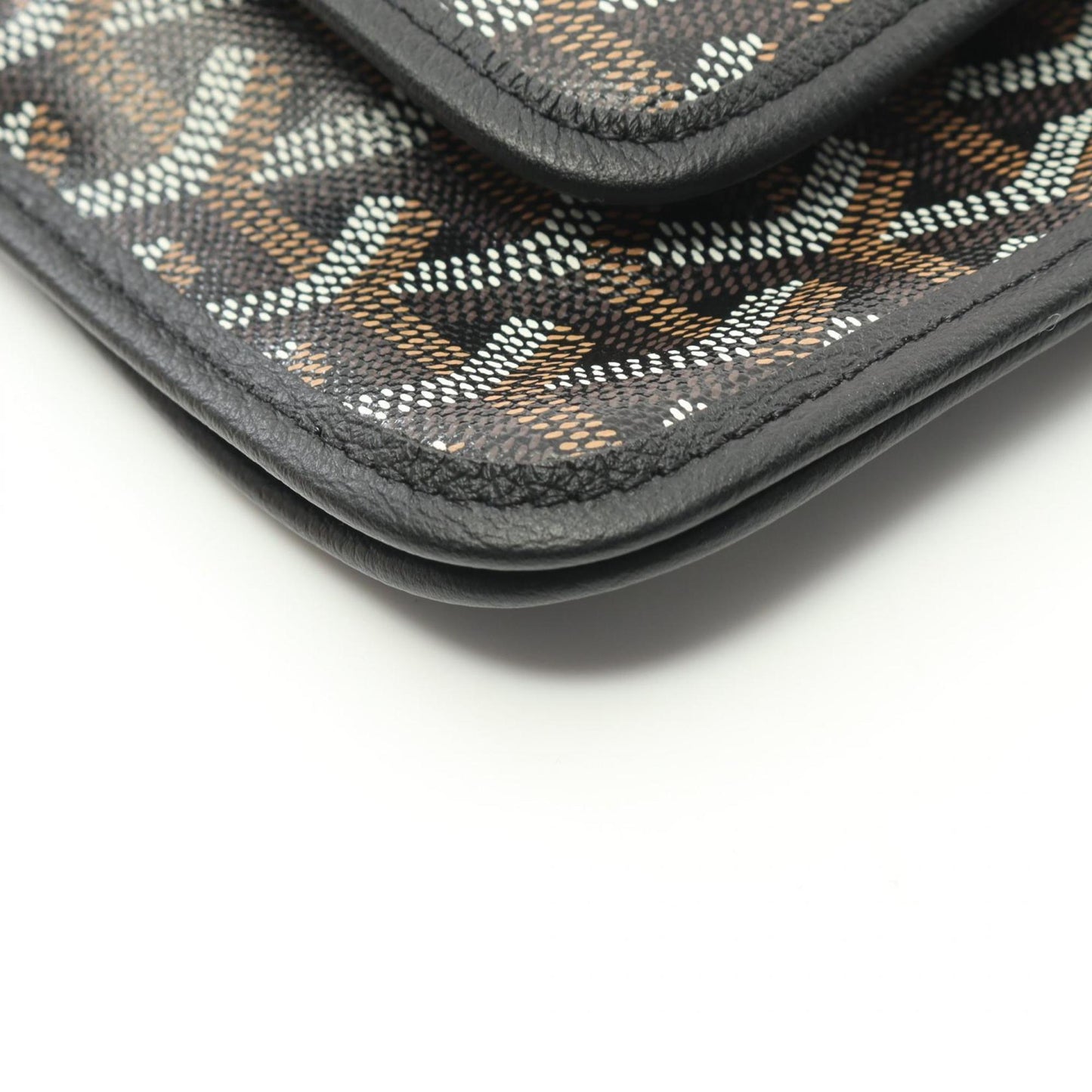Goyard Coated Canvas Black Shoulder Bags