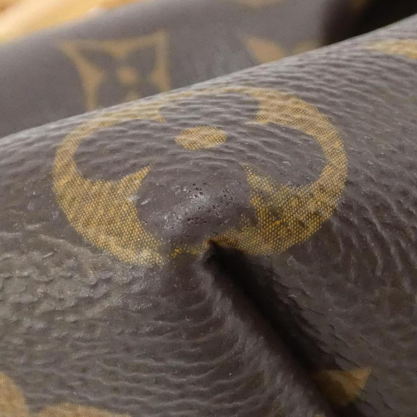 Louis Vuitton Coated Canvas Brown Handbags