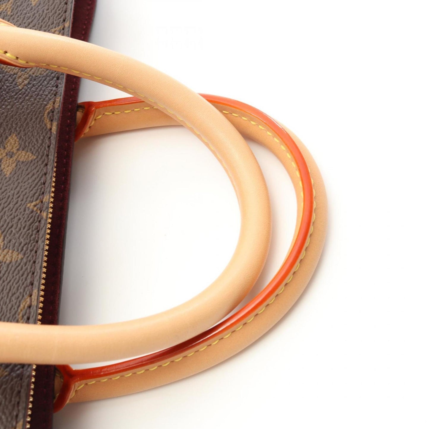 Louis Vuitton Coated Canvas Brown Handbags