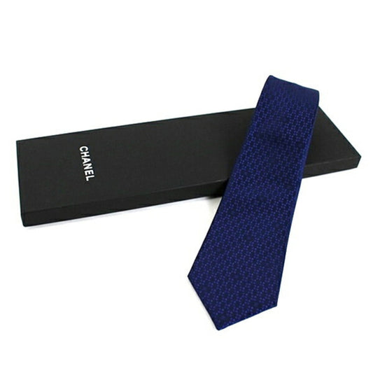 Chanel Silk Blue Ties