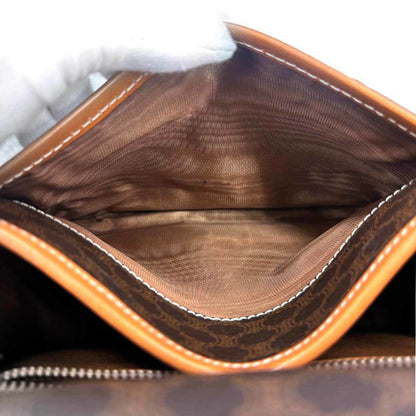 Celine Pvc Brown Shoulder Bags