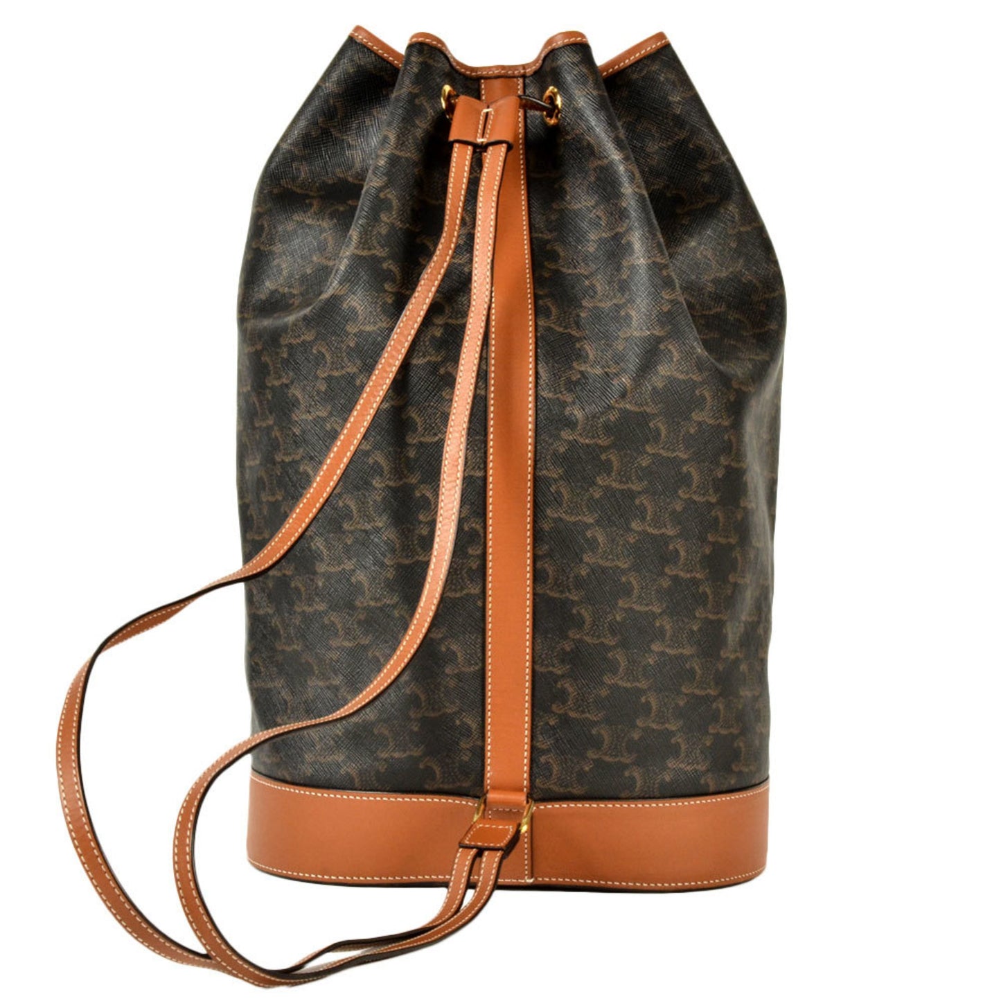 Celine Pvc Brown Shoulder Bags