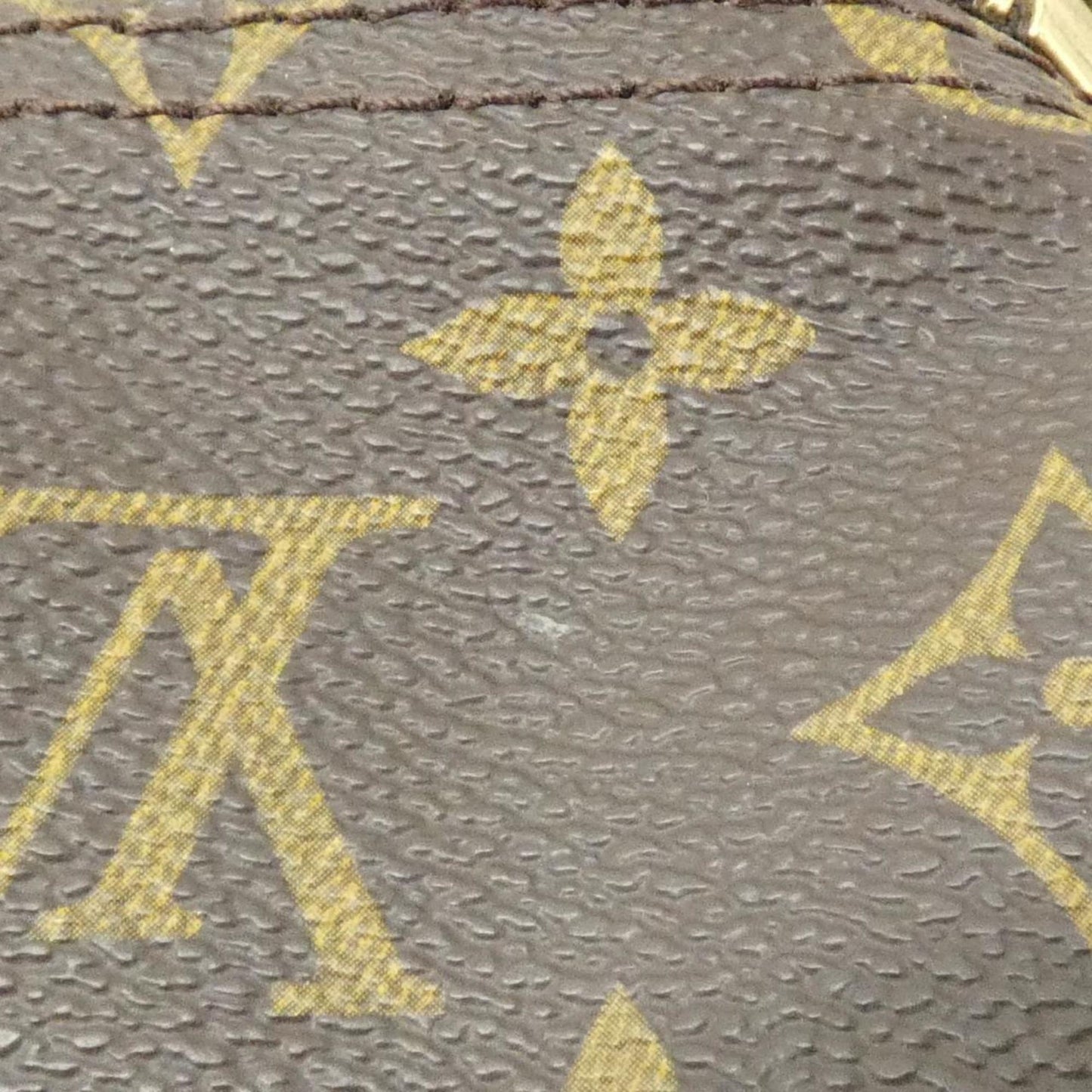 Louis Vuitton Coated Canvas Brown Travel Bags