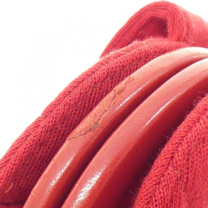 Chanel Canvas Red Handbags