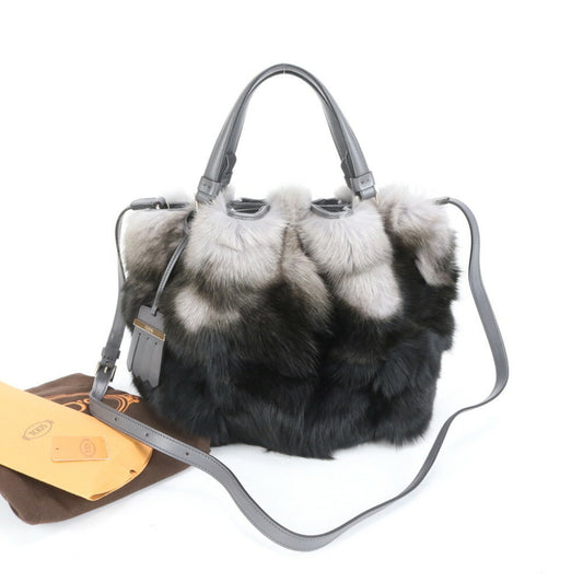 Tod's Others Gray Shoulder Bags