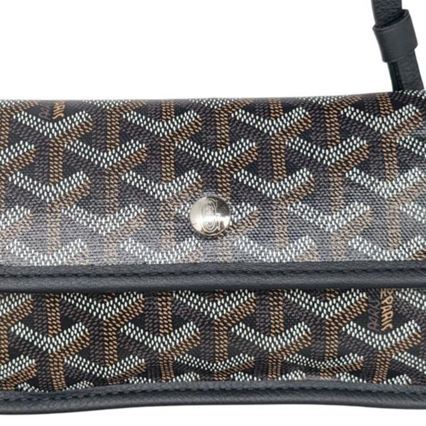 Goyard Coated Canvas Black Tote Bags