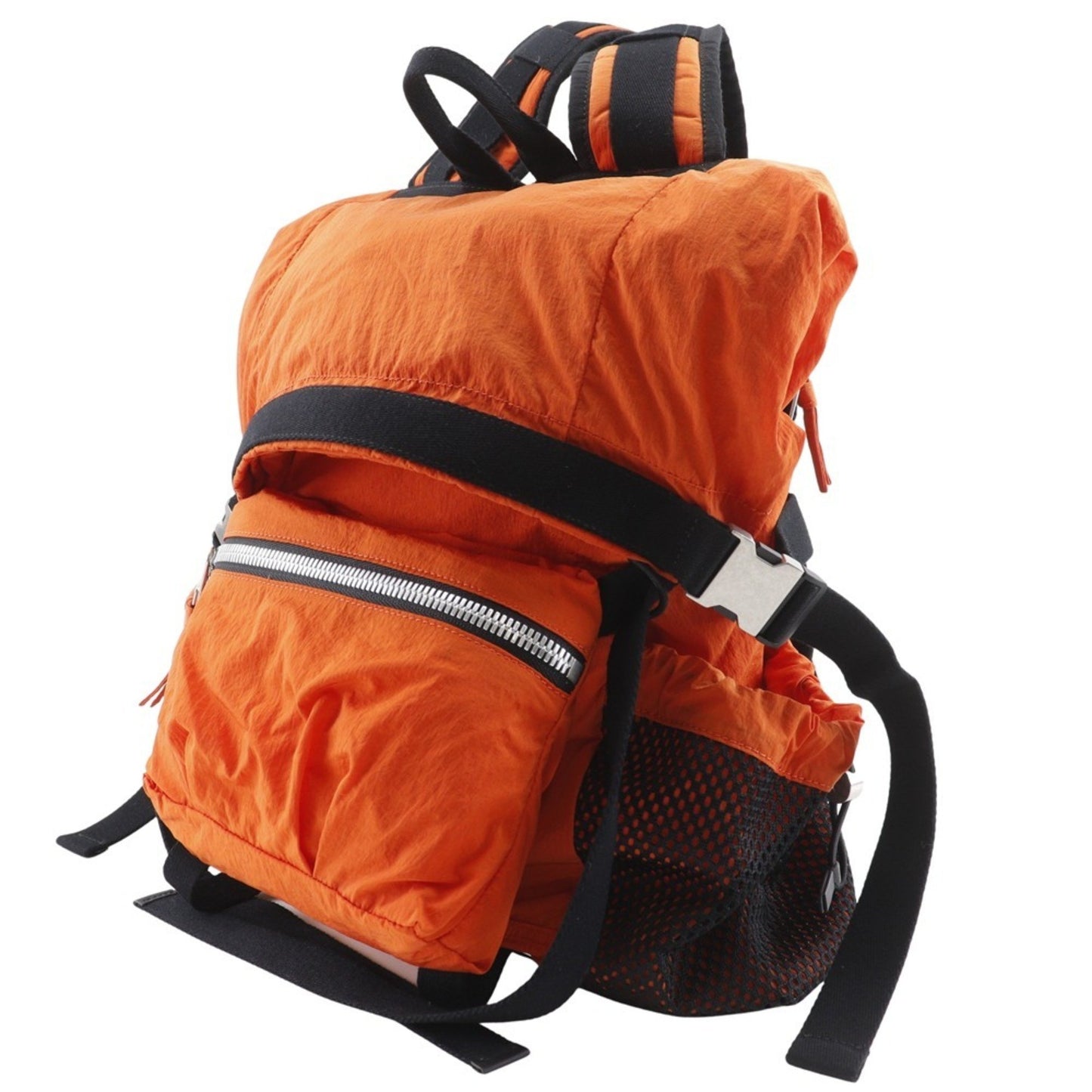 Bottega Veneta Nylon Orange Backpacks