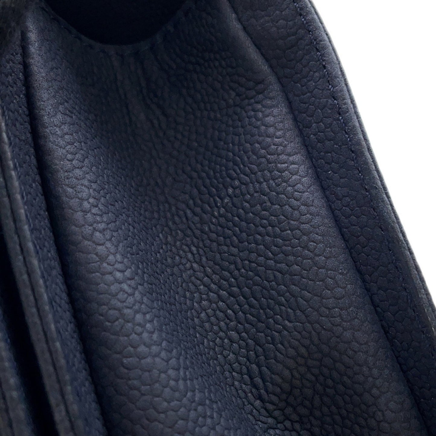 Chanel Calfskin Blue Shoulder Bags