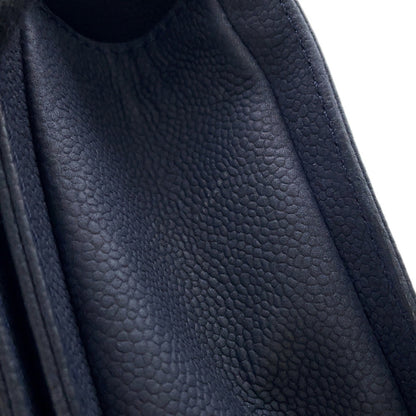 Chanel Calfskin Blue Shoulder Bags