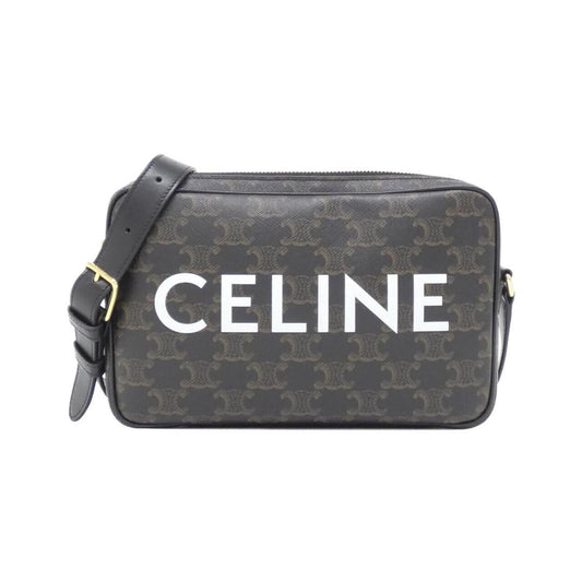 Celine Canvas Black Shoulder Bags
