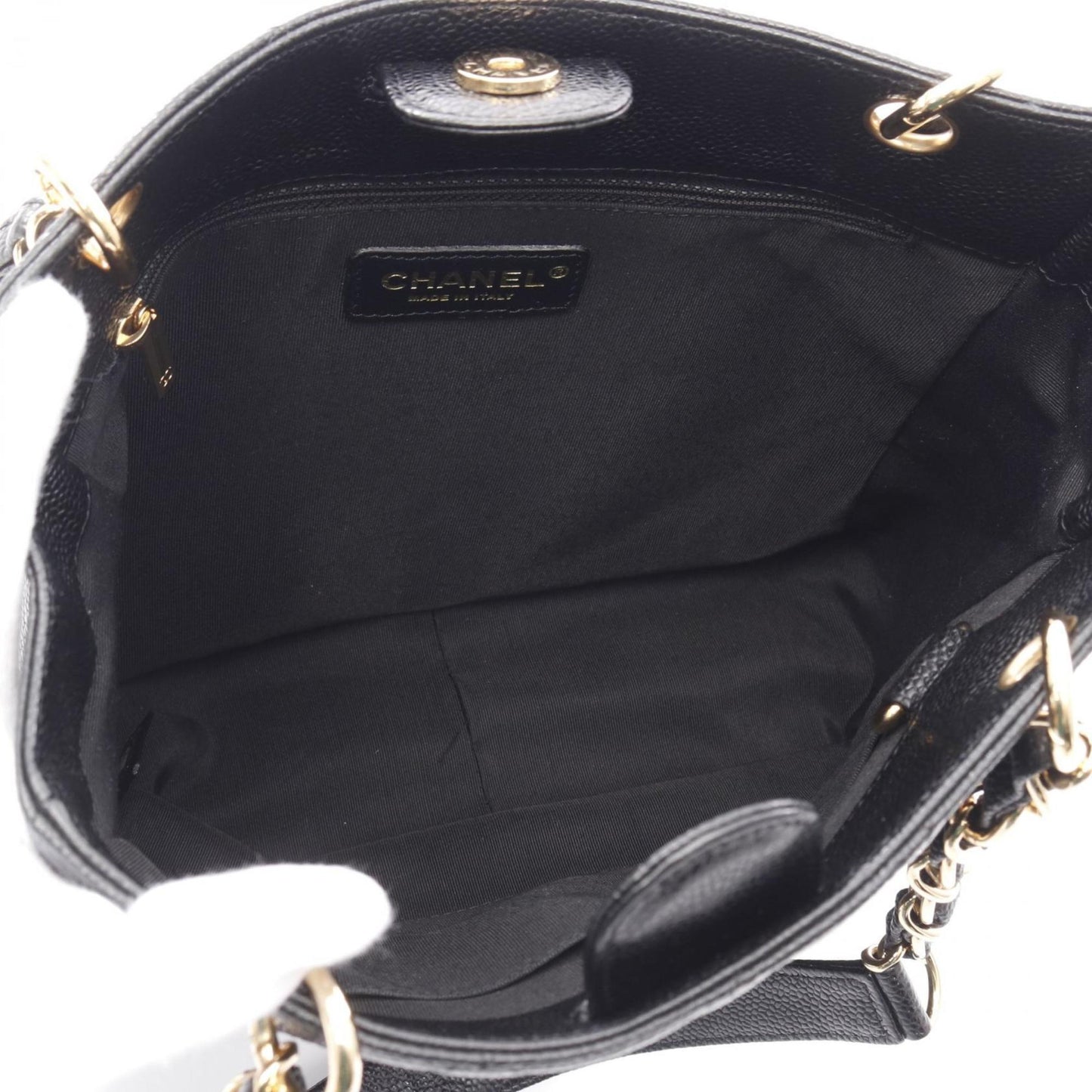 Chanel Calfskin Black Tote Bags