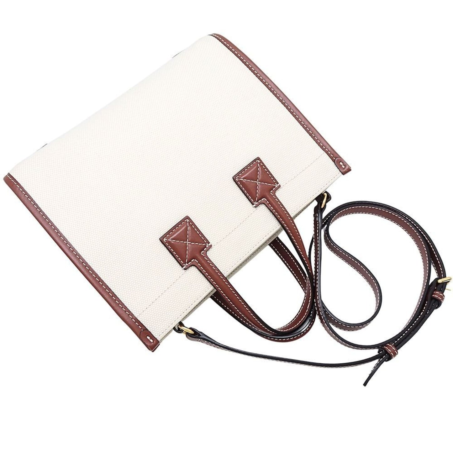 Burberry Canvas Brown Shoulder Bags