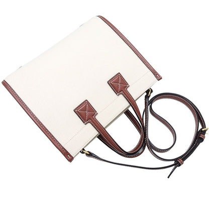 Burberry Canvas Brown Shoulder Bags