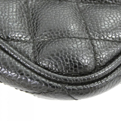 Chanel Calfskin Black Shoulder Bags
