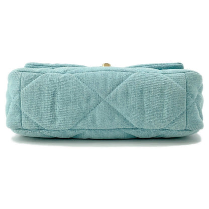 Chanel Denim Blue Shoulder Bags