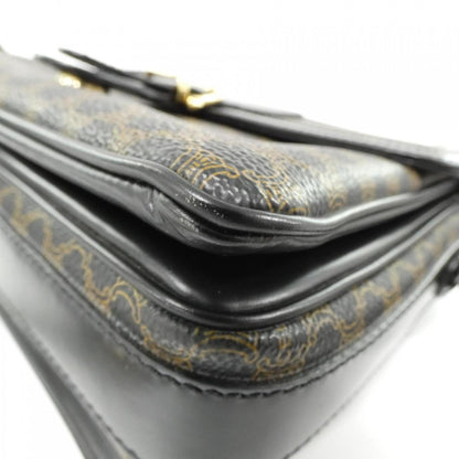 Celine Coated Canvas Black Shoulder Bags