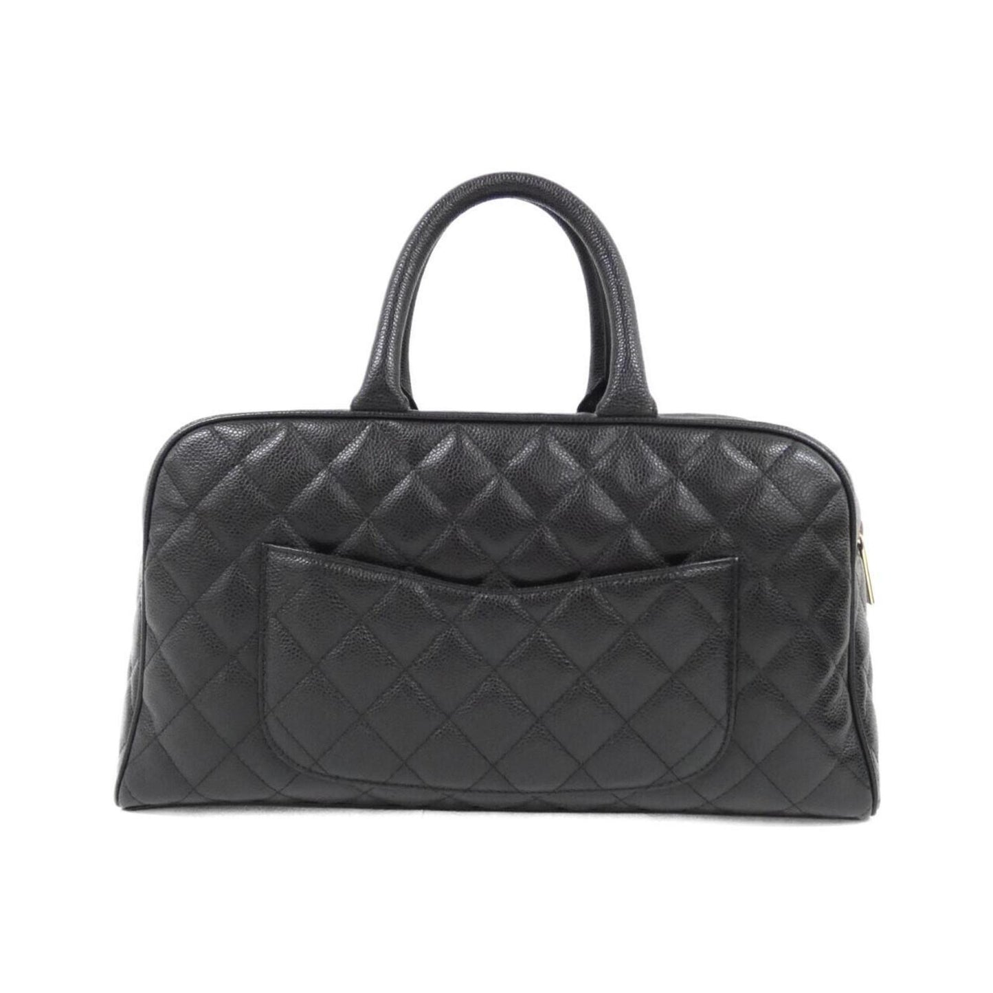Chanel Calfskin Black Travel Bags