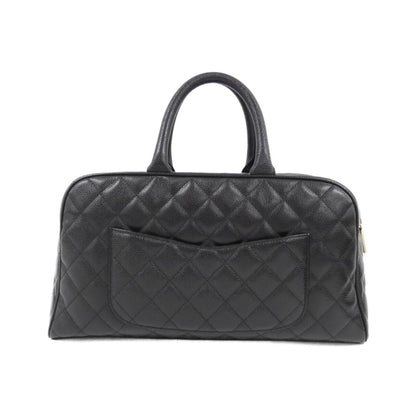 Chanel Calfskin Black Travel Bags
