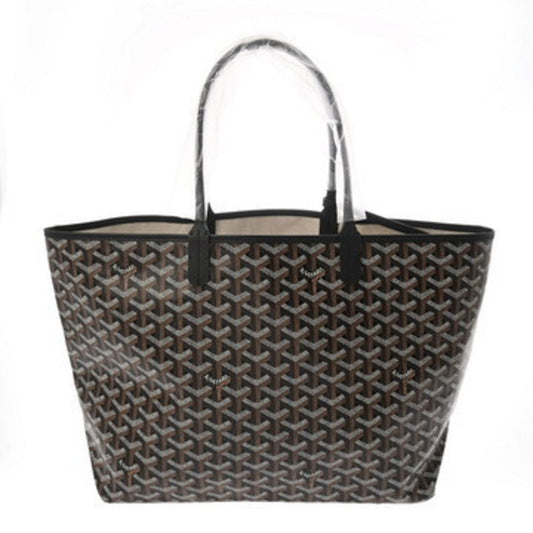 Goyard Pvc Black Tote Bags