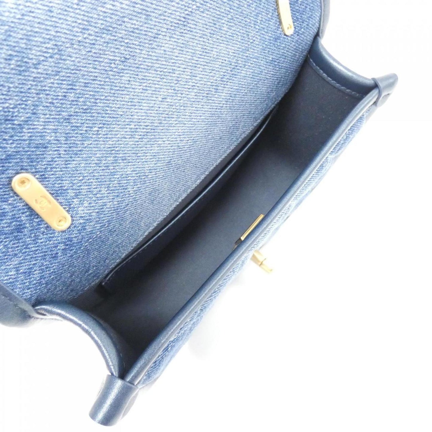 Chanel Denim Blue Handbags