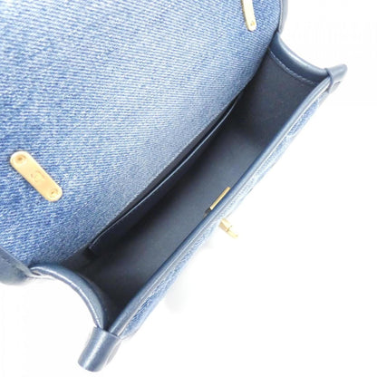 Chanel Denim Blue Handbags