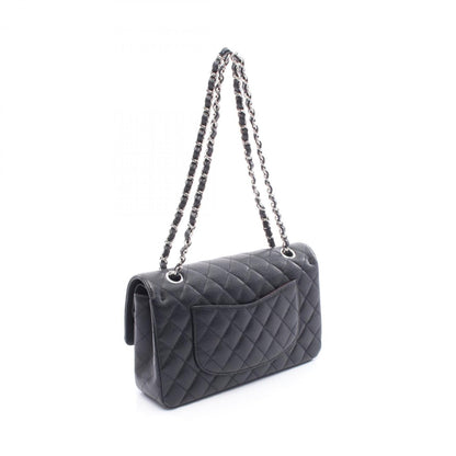 Chanel Calfskin Black Shoulder Bags