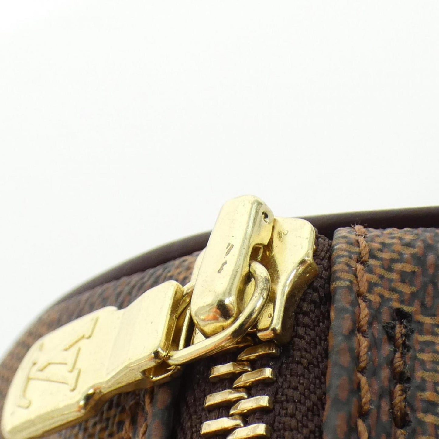 Louis Vuitton Coated Canvas Brown Handbags