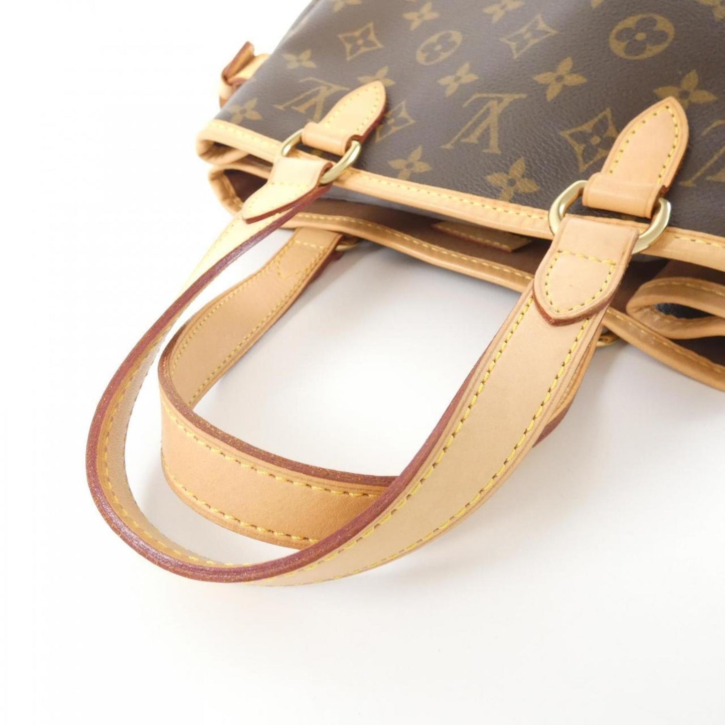 Louis Vuitton Coated Canvas Brown Handbags