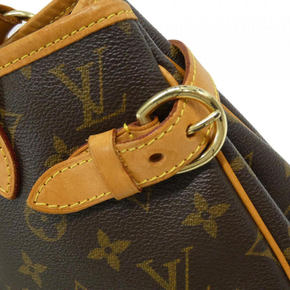 Louis Vuitton Coated Canvas Brown Shoulder Bags