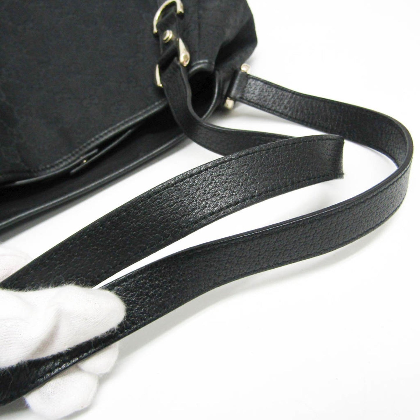 Gucci Canvas Black Tote Bags