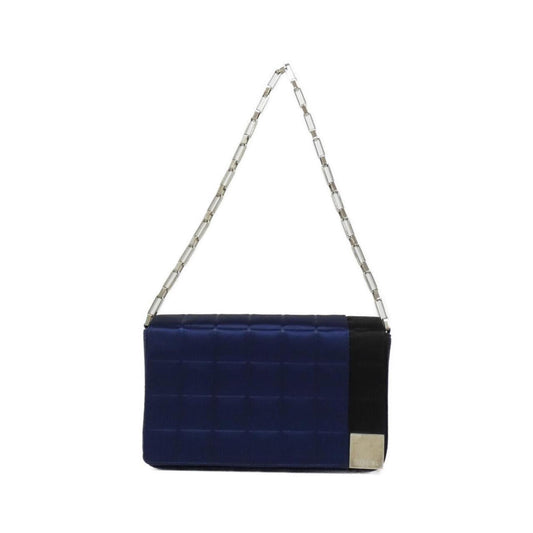 Chanel Satin Black Shoulder Bags