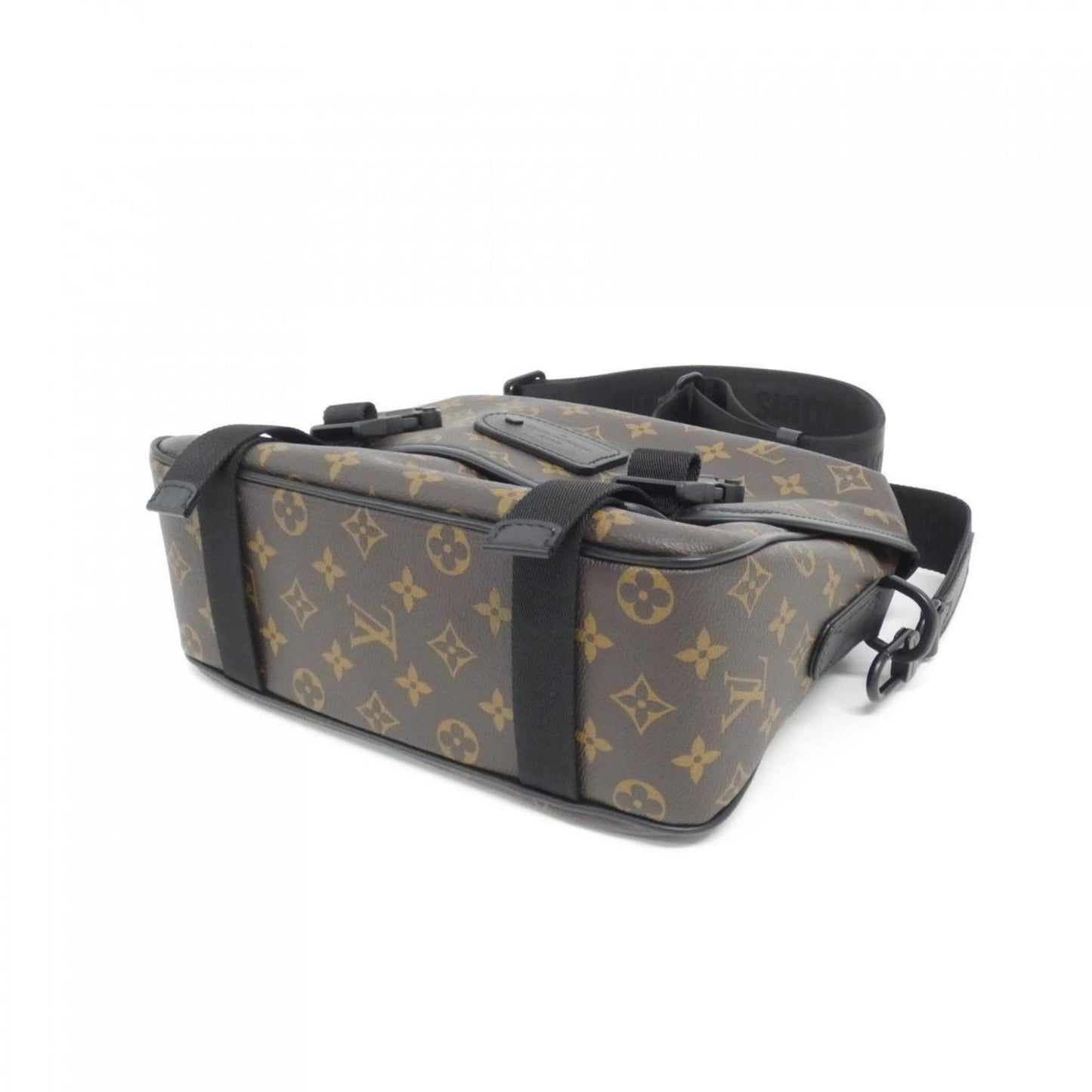 Louis Vuitton Coated Canvas Black Shoulder Bags