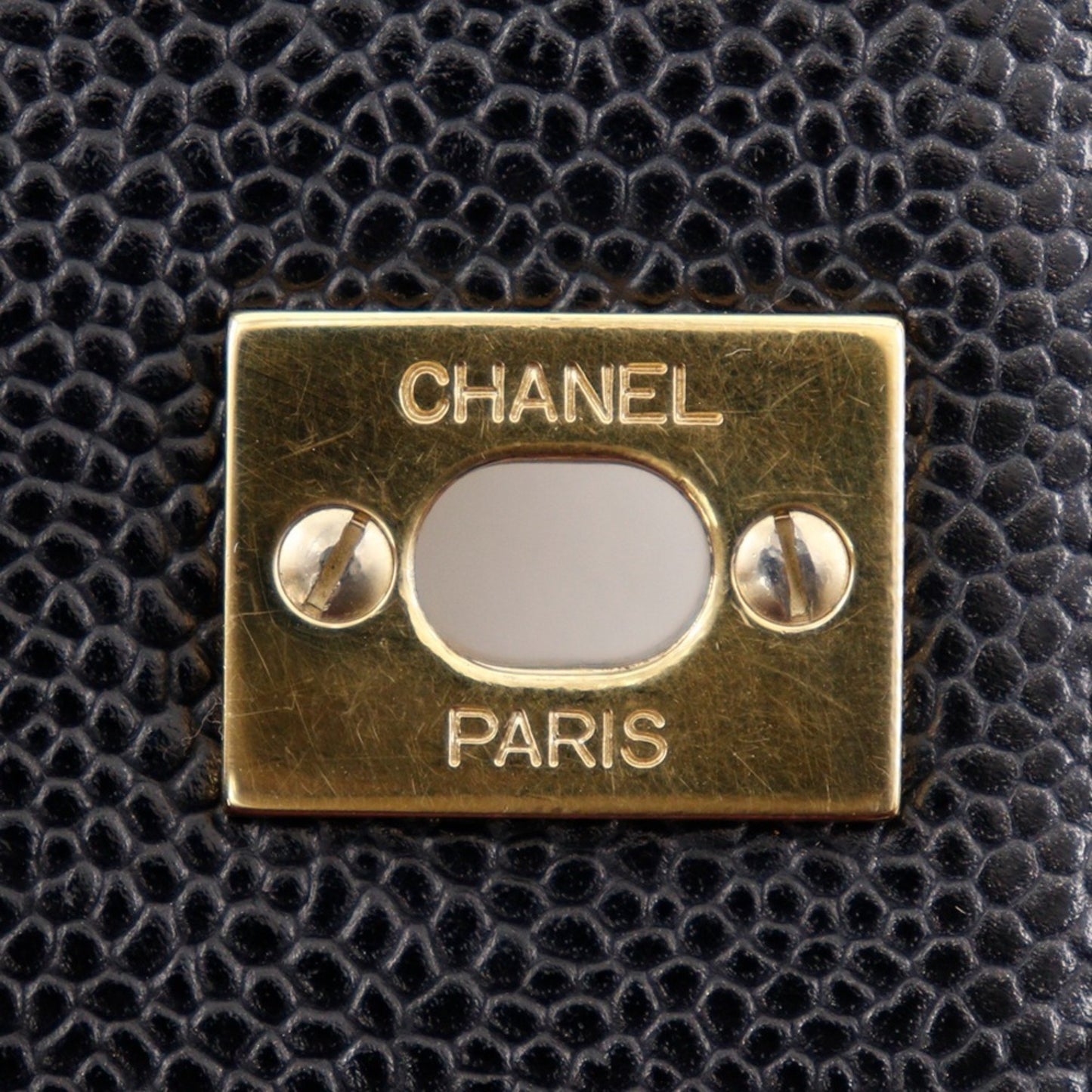 Chanel Calfskin Black Handbags