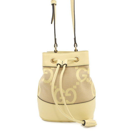 Gucci Canvas Yellow Shoulder Bags