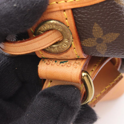 Louis Vuitton Coated Canvas Brown Shoulder Bags