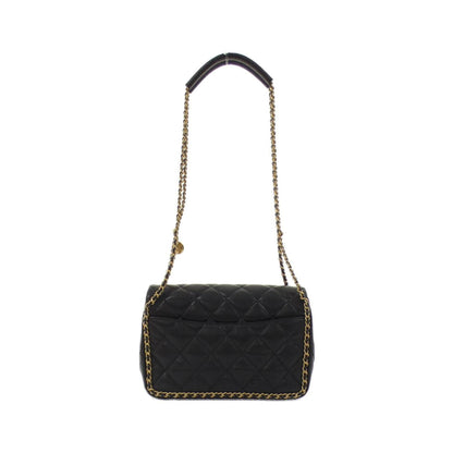 Chanel Calfskin Black Shoulder Bags
