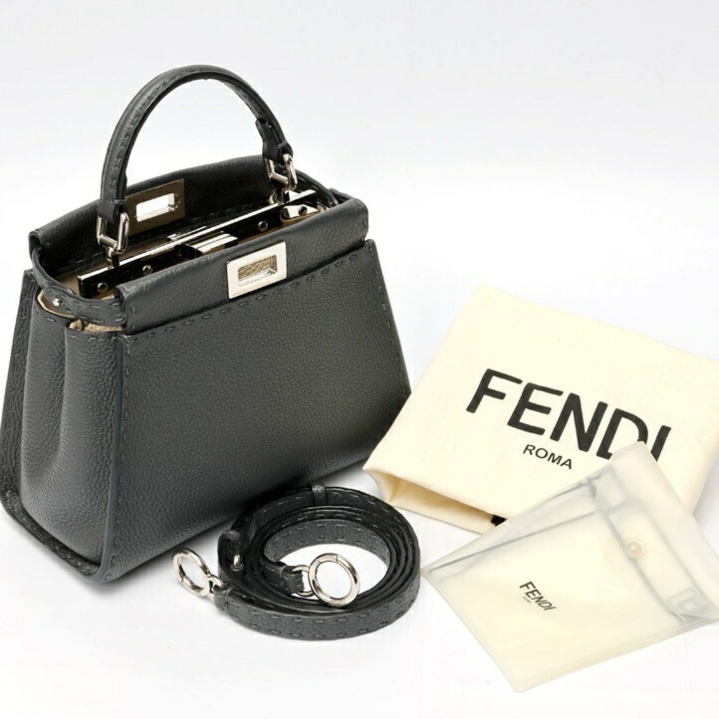 Fendi Others Gray Handbags