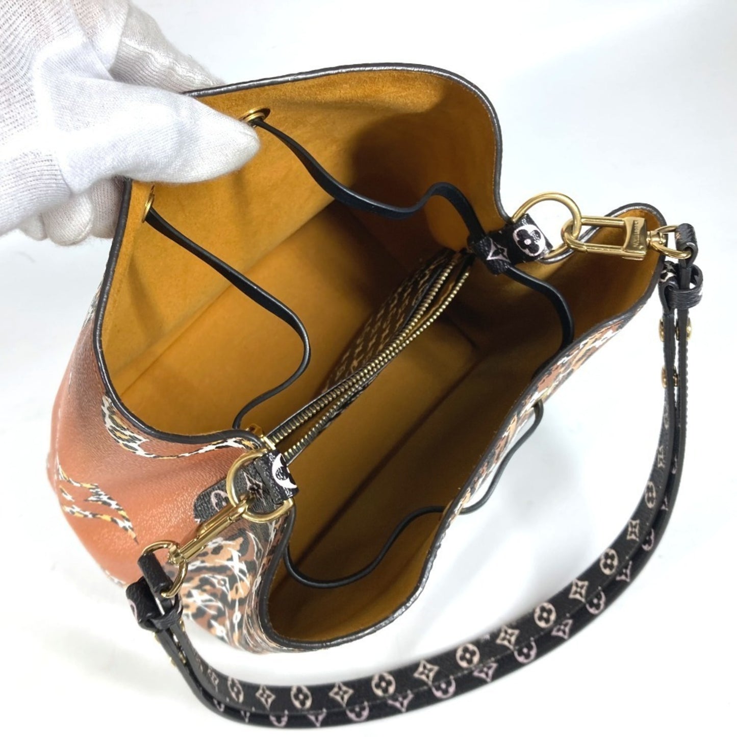 Louis Vuitton Monogram Canvas Brown Shoulder Bags