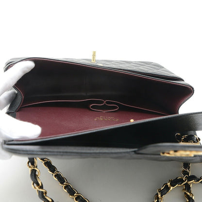 Chanel Calfskin Black Shoulder Bags