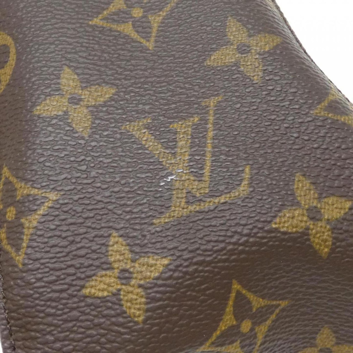Louis Vuitton Coated Canvas Brown Shoulder Bags