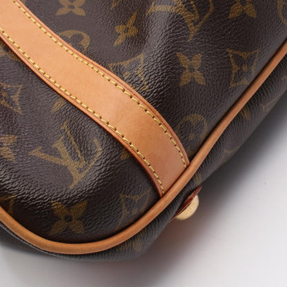 Louis Vuitton Coated Canvas Brown Shoulder Bags