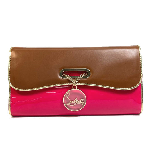 Christian Louboutin Others Brown Clutch Bags