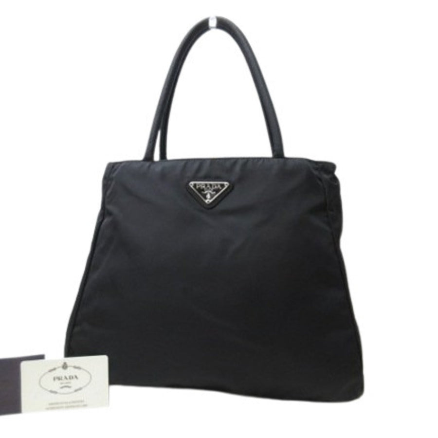 Prada Nylon Black Handbags