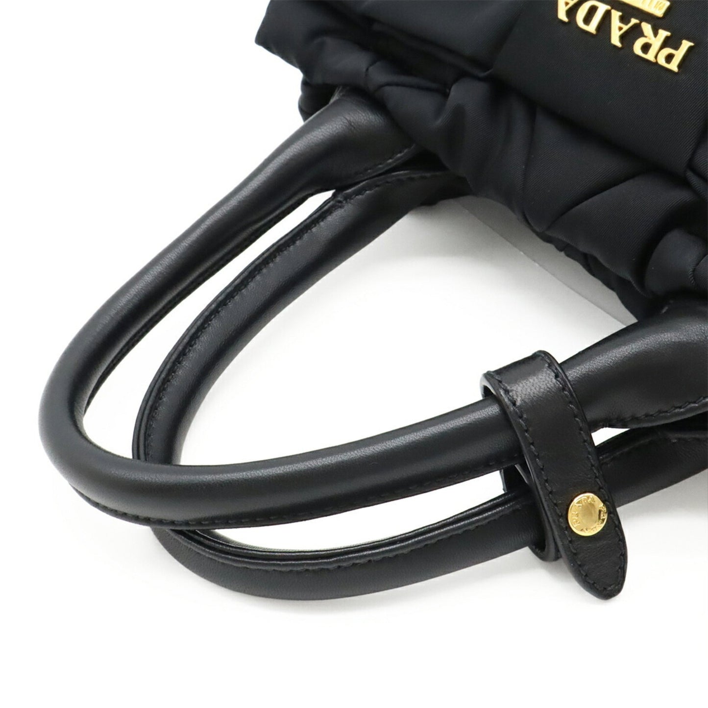 Prada Nylon Black Handbags