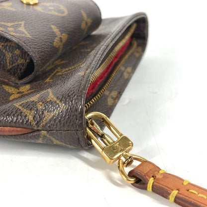 Louis Vuitton Monogram Canvas Brown Clutch Bags