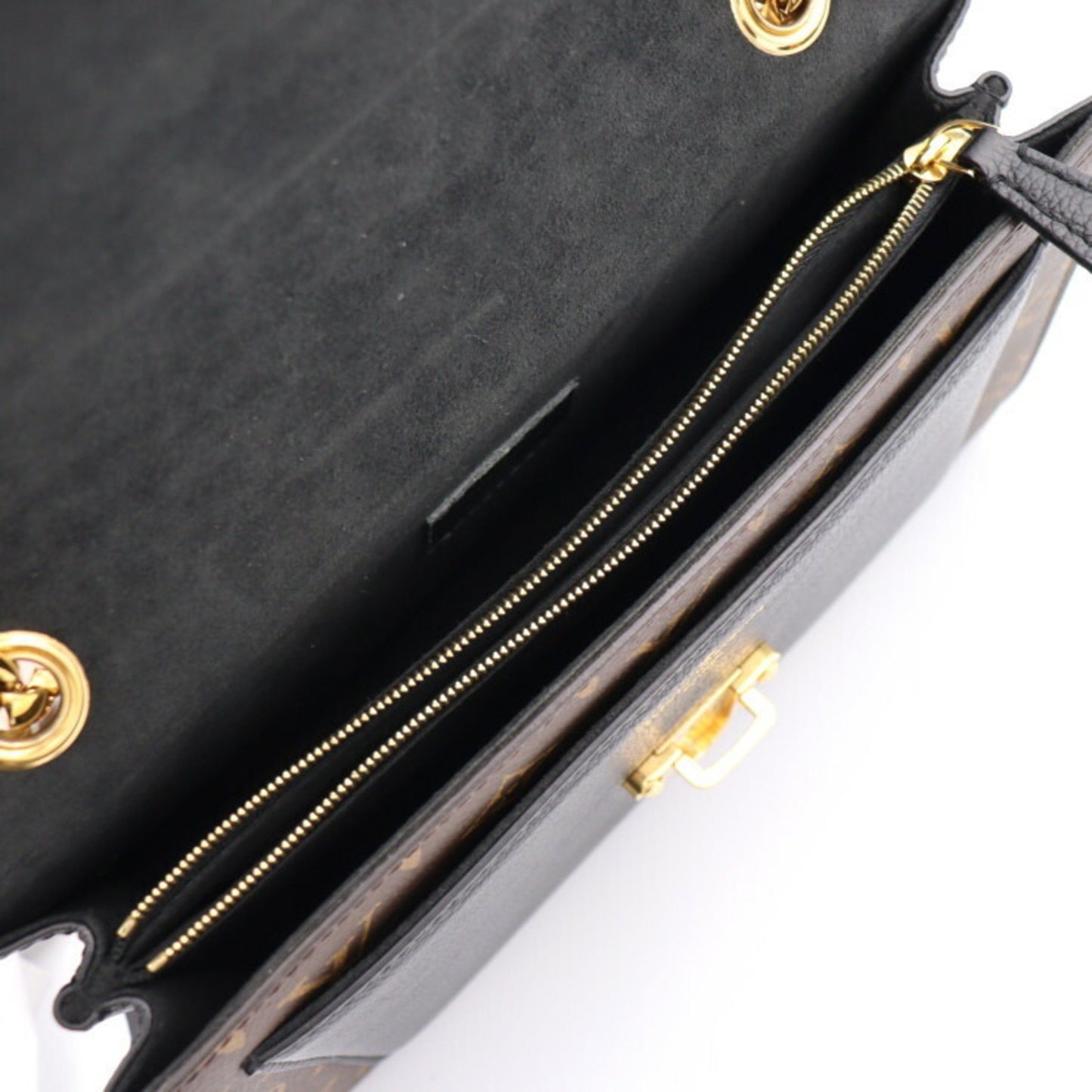 Louis Vuitton Monogram Canvas Black Shoulder Bags