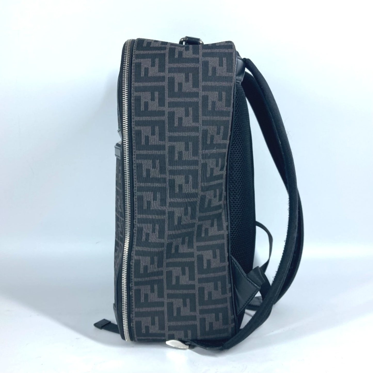 Fendi Canvas Black Backpacks