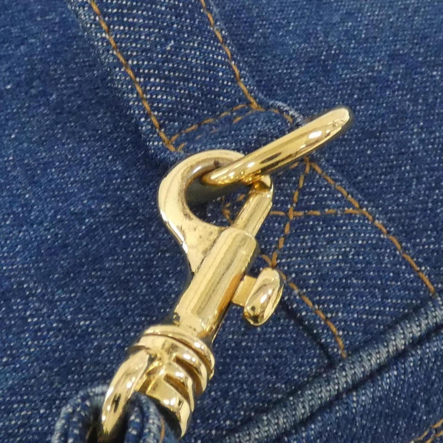 Chanel Denim Blue Handbags