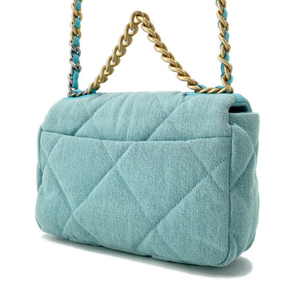 Chanel Denim Blue Shoulder Bags