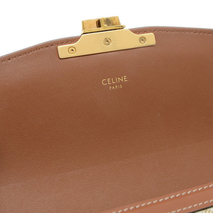 Celine Pvc Brown Shoulder Bags
